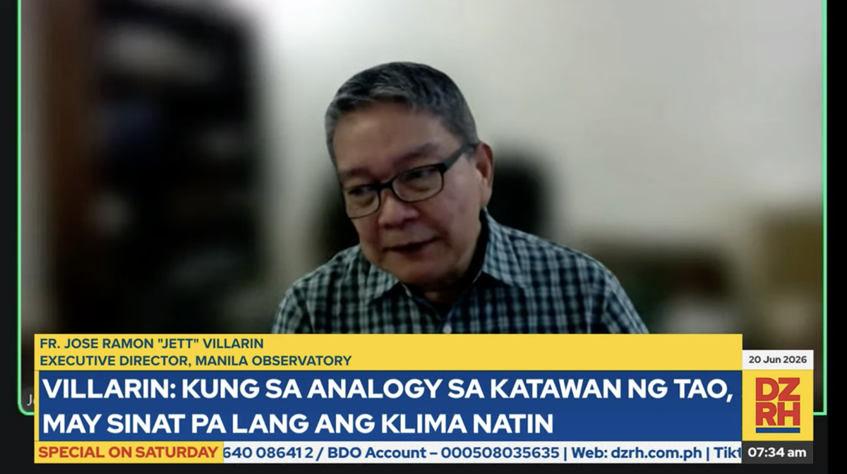 ‘Fever na ito’: Filipino climate scientist uses body temperature to explain the urgency of global warming