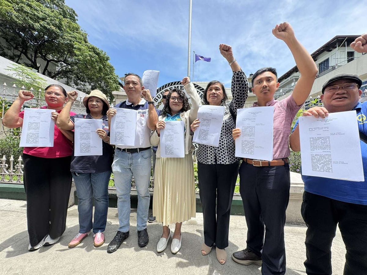 Makabayan partylist umapela sa Korte Suprema sa pagdeklarang ‘unconstitutional’ ng articles of impeachment vs VP Sara Duterte