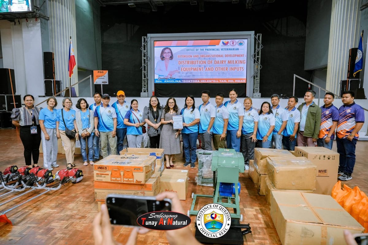 Quezon bets on dairy farming as province’s new livelihood frontier, says Governor Helen Tan
