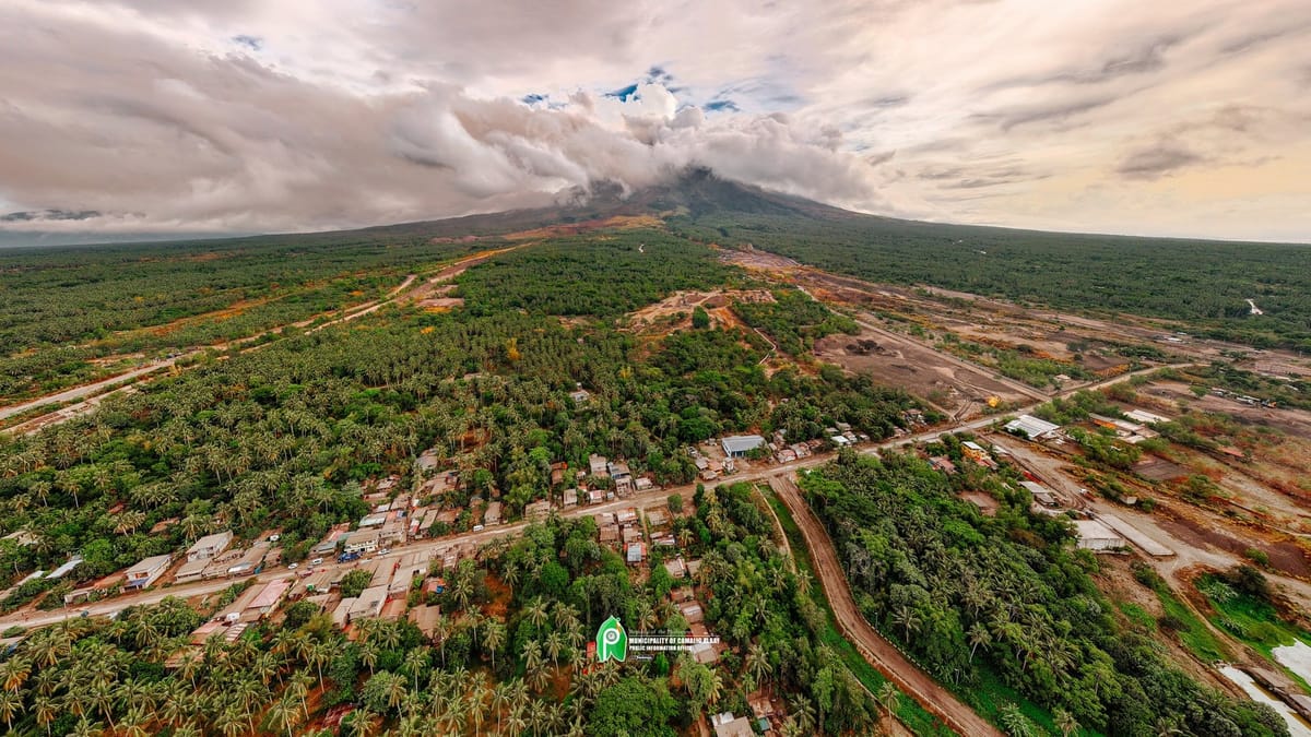 Mayon ashfall in Albay covers area about half the size of Quezon City: PHILSA