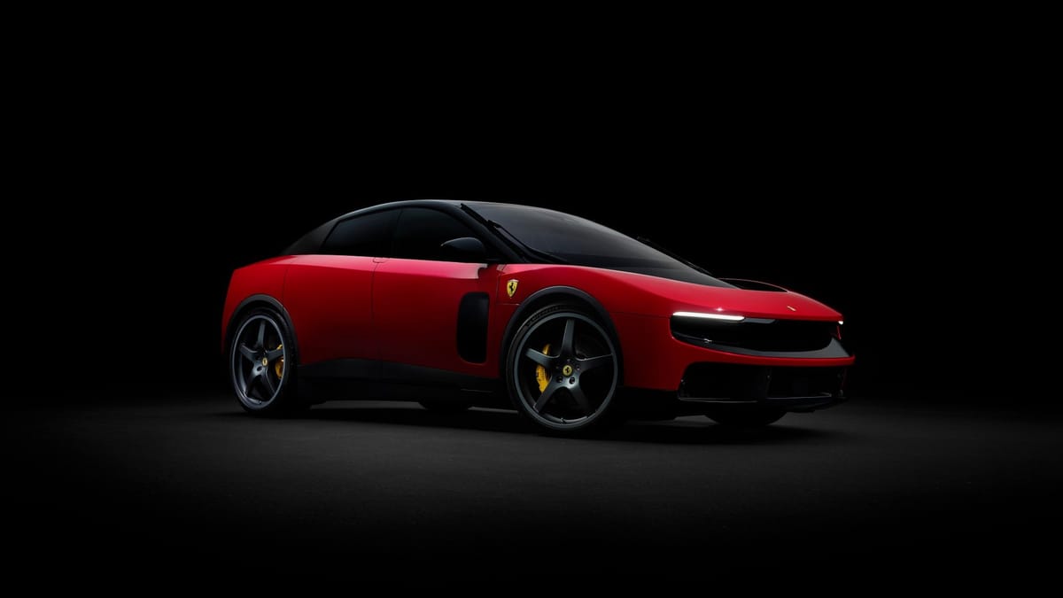 Ferrari unveils its first fully electric car
