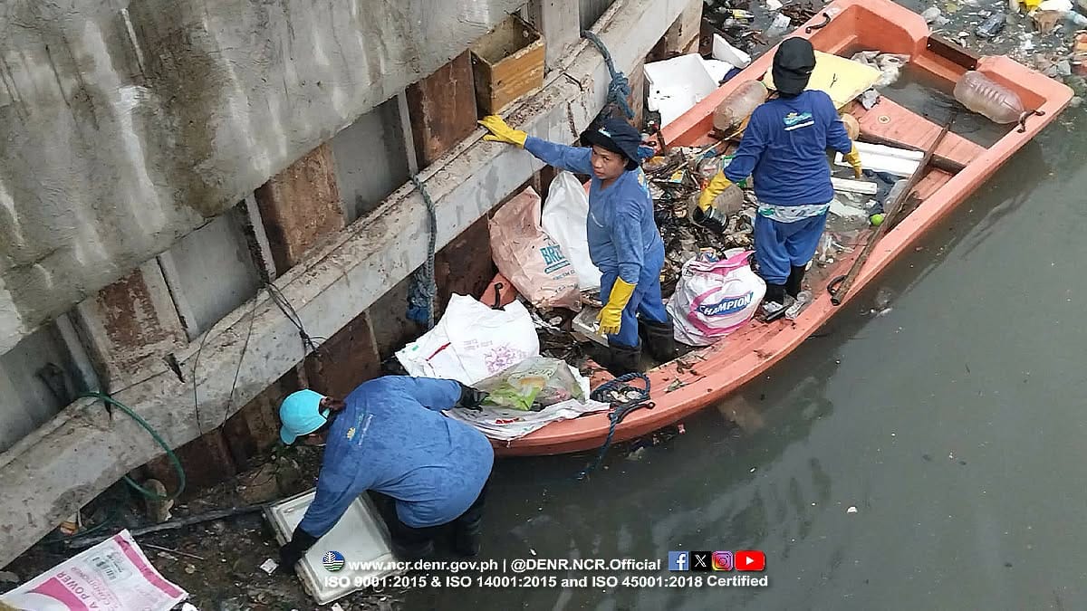 1,255 sacks of trash hauled by DENR in Metro Manila