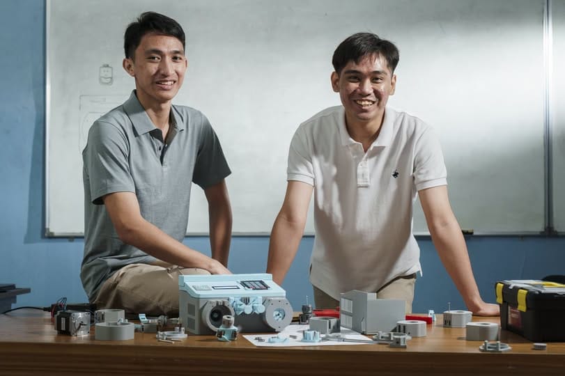 Two UP graduates win PH James Dyson Award for developing a low-cost dialysis machine