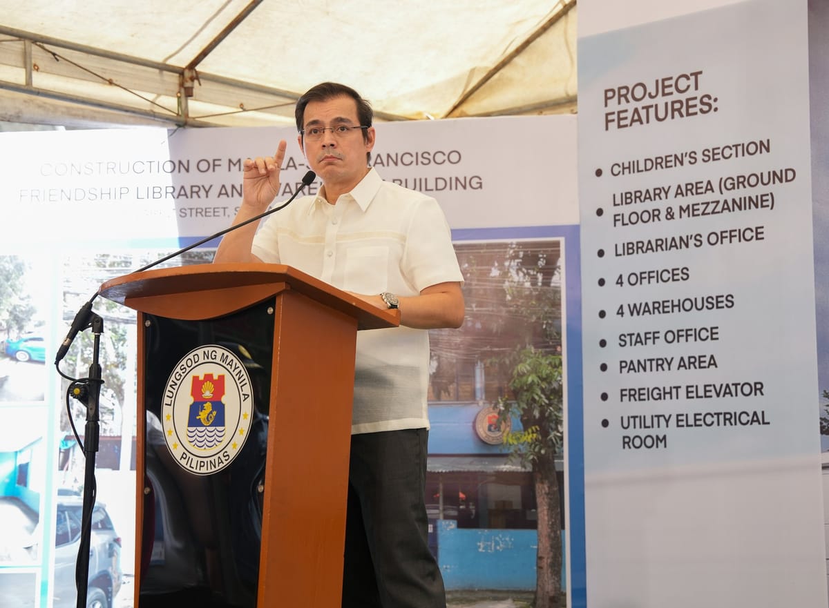 Apple-powered learning hub? Isko Moreno wants modern computers, devices in new Manila public library