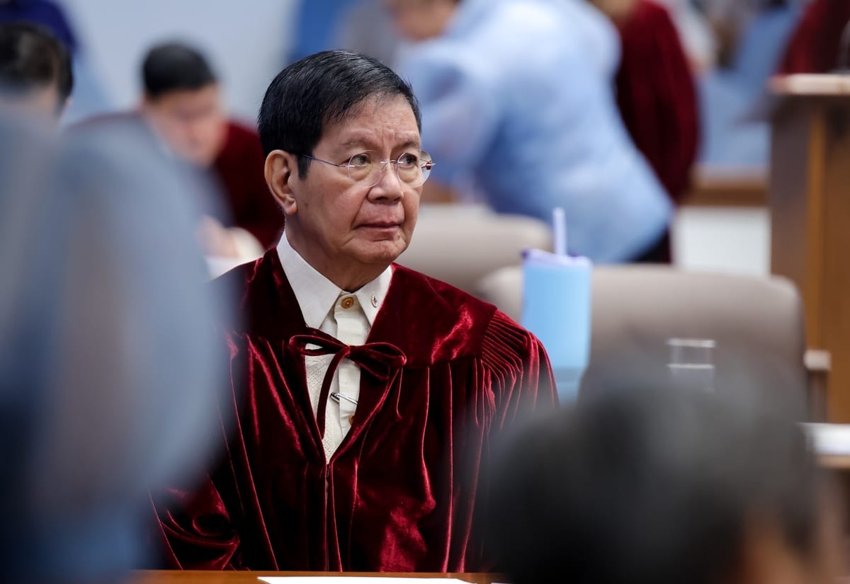 Lacson calls for unrelenting public vigilance as Senate opens impeachment trial of Vice President Sara Duterte