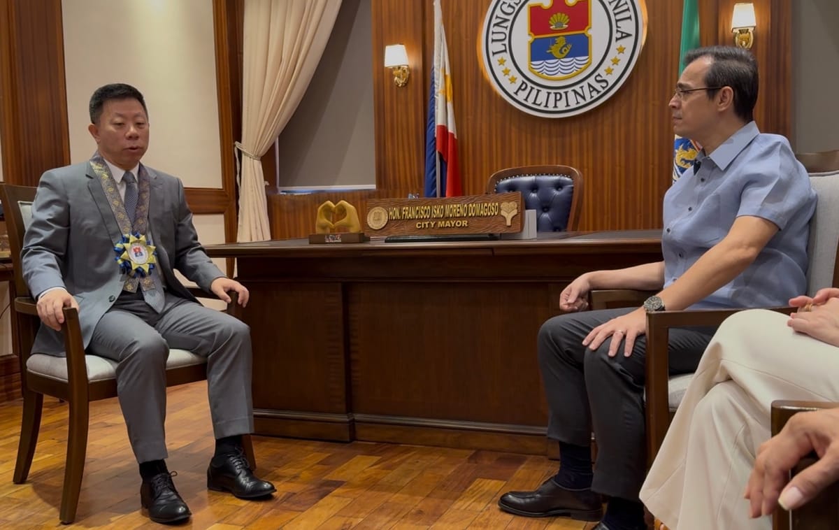 Chinese Ambassador Jing Quan pays courtesy call on Manila Mayor Isko Moreno