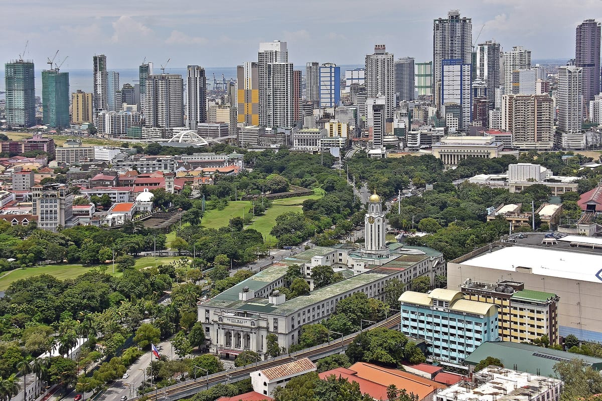 Manila is sinking every year from natural causes, but humans are making it worse