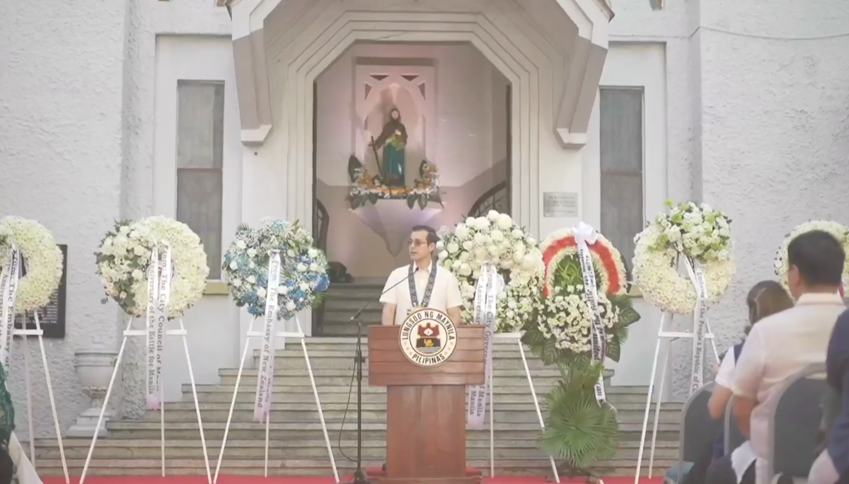 Isko Moreno says Manila’s strength, forged in war, remains unity and resilience