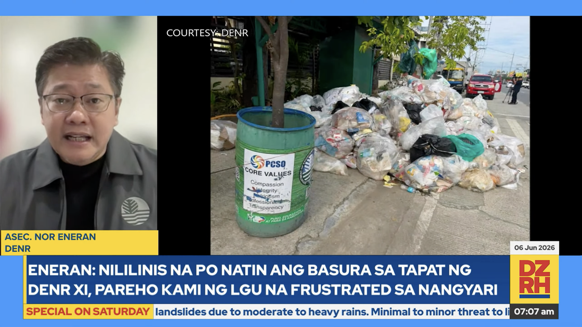 Davao landfill could reopen next week once LGU complies with safety rules, says DENR exec