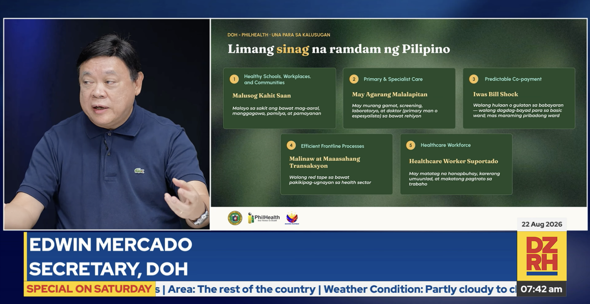 Telemedicine and roving teams to bring healthcare to PH’s most isolated communities, says new DOH chief