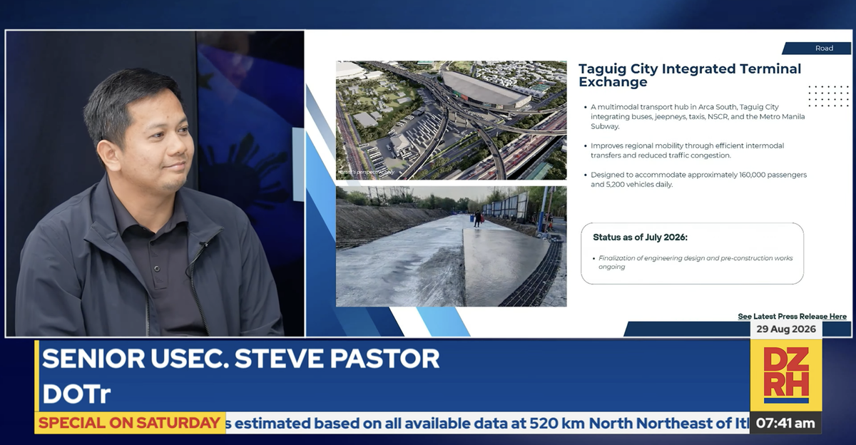 After PITX, DOTr builds Taguig transport hub to connect buses, NSCR, and Metro Manila Subway