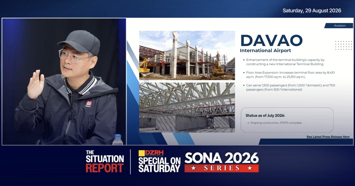 Davao, Siargao, Bicol airports to be bundled for PPP, ensuring all three get private investment