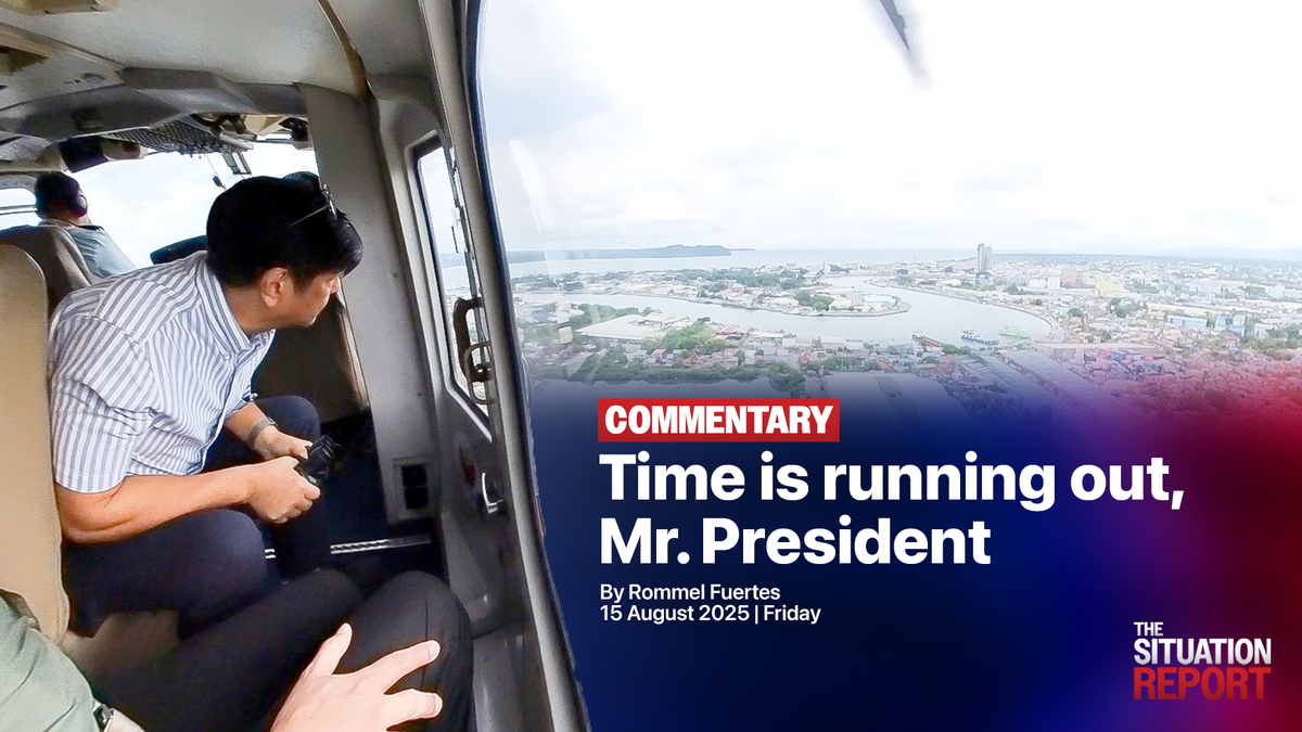 Time is running out, Mr. President