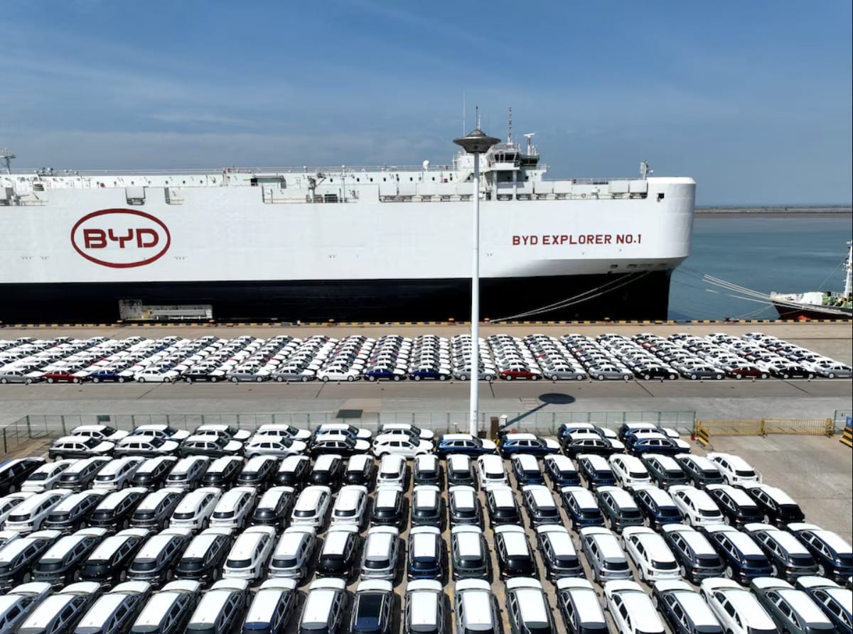 China’s EV makers increase overseas sales amid slowing domestic demand