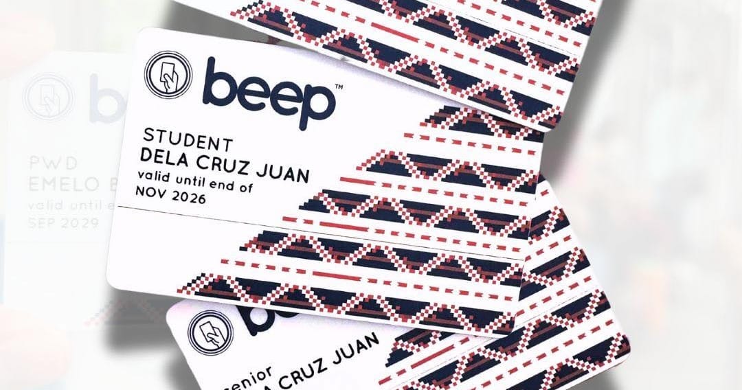 Student beep cards na may 50% discount mabibili na sa Setyembre: DOTr