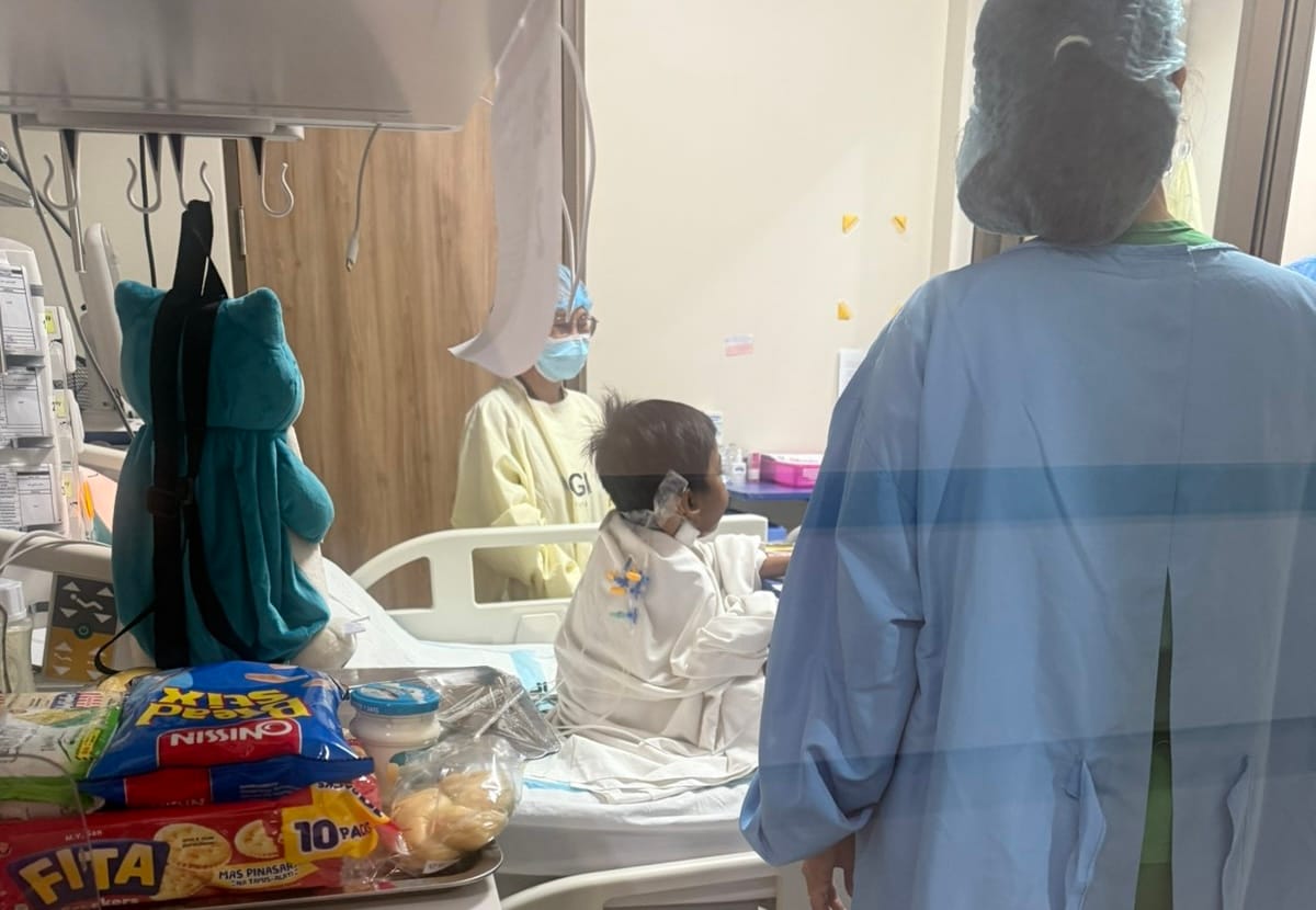 Isko Moreno visits PH’s first successful pediatric liver transplant performed in a government hospital