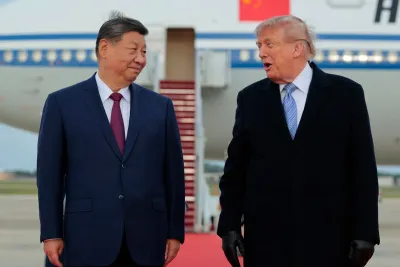 Xi arrives in US to personal Trump welcome
