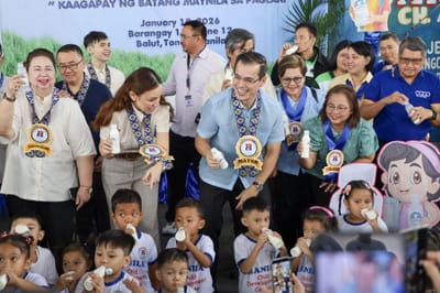 Manila becomes first city to launch preschool milk program using local dairy