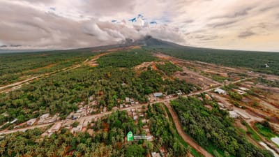 Mayon ashfall in Albay covers area about half the size of Quezon City: PHILSA