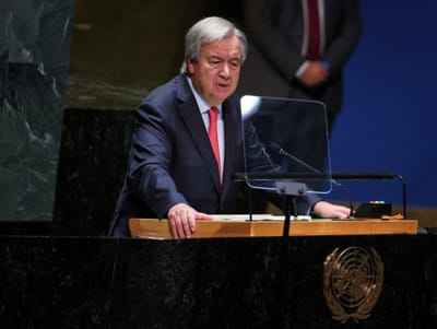 UN chief warns AI is developing faster than rules can keep up