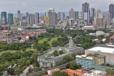 Manila is sinking every year from natural causes, but humans are making it worse