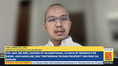 PNOC’s Bataan property eyed as site for Strategic Petroleum Reserve, Maharlika Fund to help finance it: Palace