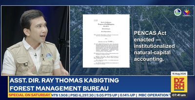 Tree planting not enough: DENR refocuses forest rehab on headwaters, mountain peaks to protect water supply