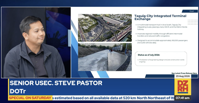 After PITX, DOTr builds Taguig transport hub to connect buses, NSCR, and Metro Manila Subway