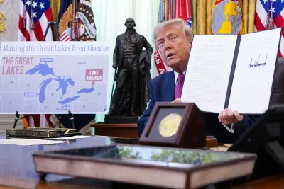 Trump renames Lake Ontario as ‘Lake America’ amid Canada trade war