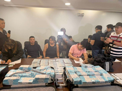 PGMN caught accepting suitcases of cash during entrapment operation for alleged extortion: NBI