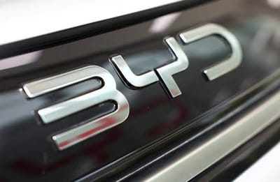 Chinese EV maker BYD recalls more than 180,000 cars over brake pedal risk