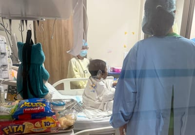 Isko Moreno visits PH’s first successful pediatric liver transplant performed in a government hospital